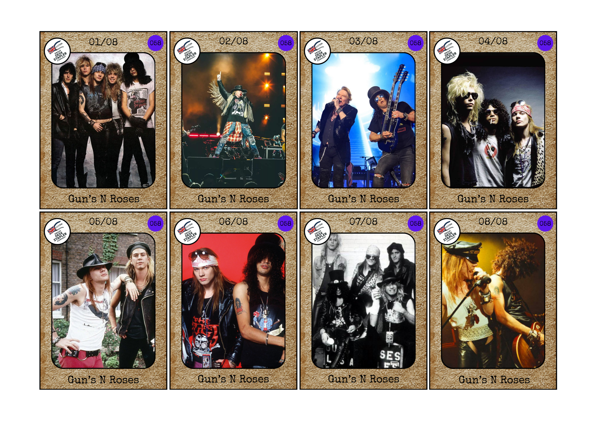 058 - Gun's N'Roses "Edition Original"