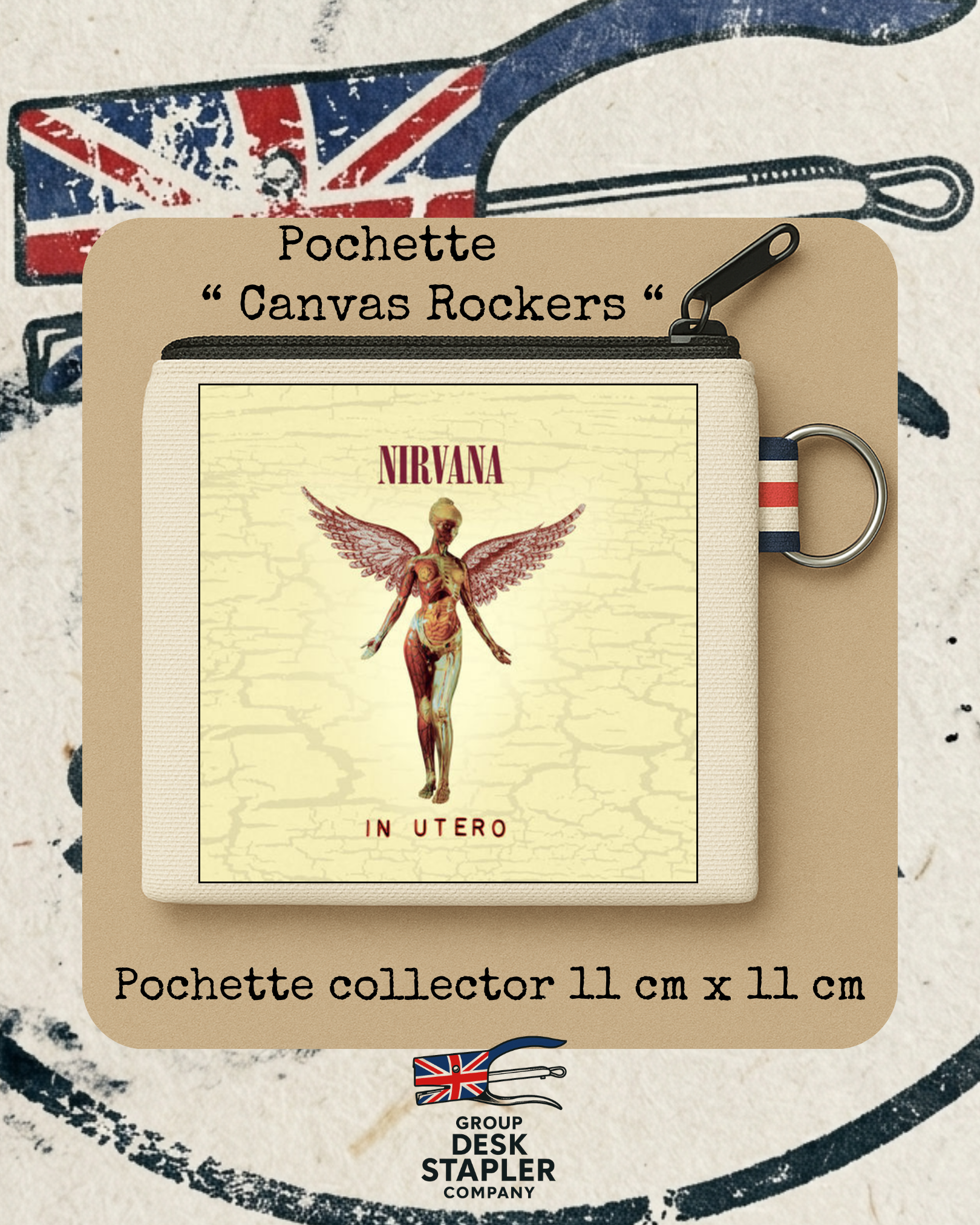 Nirvana "Canvas Rockers"