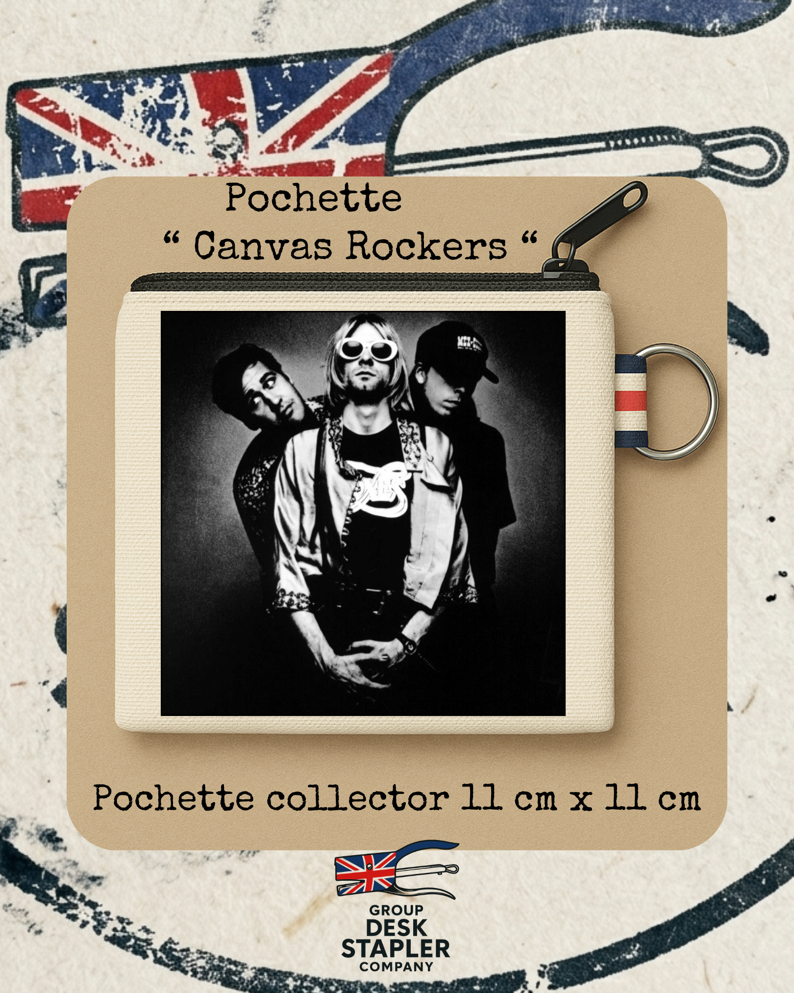 Nirvana "Canvas Rockers"