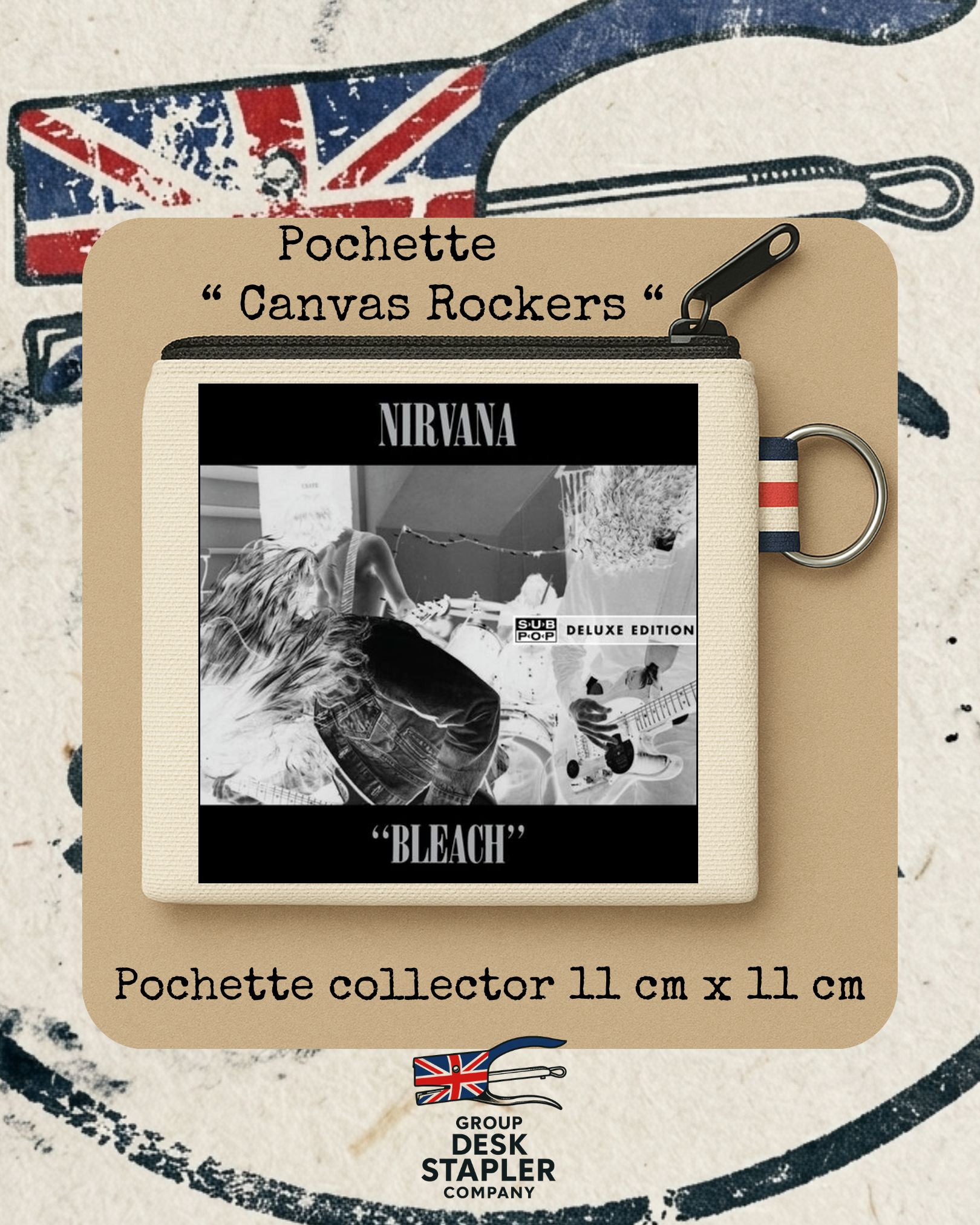 Nirvana "Canvas Rockers"