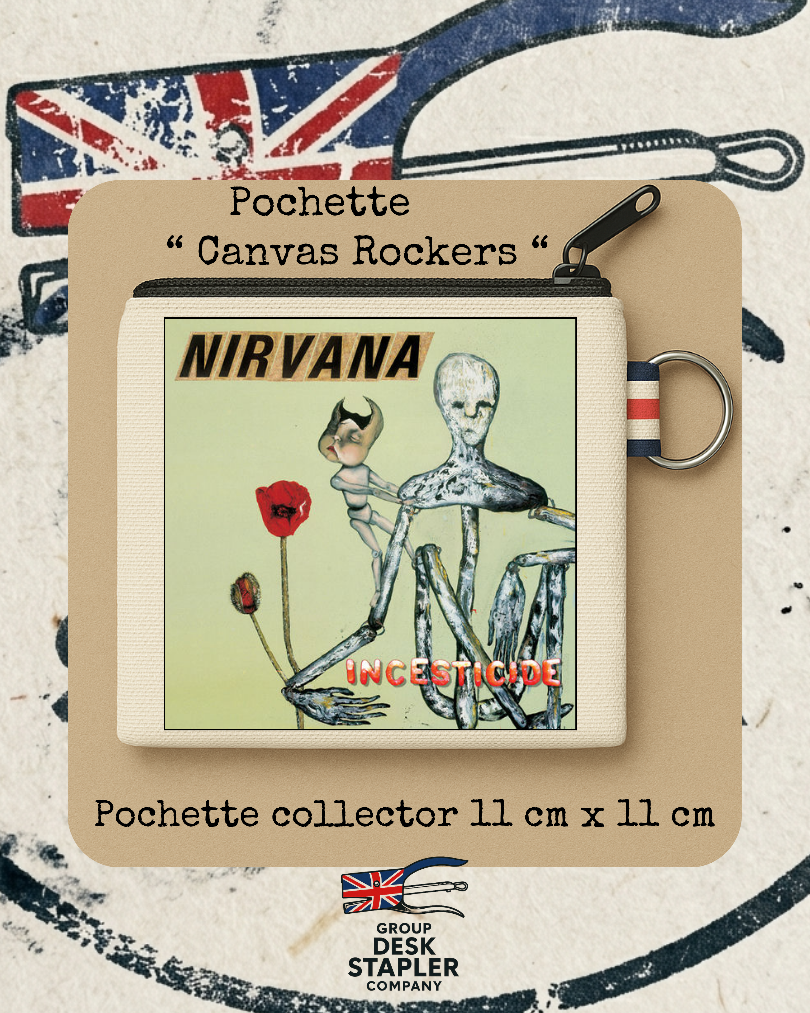 Nirvana "Canvas Rockers"