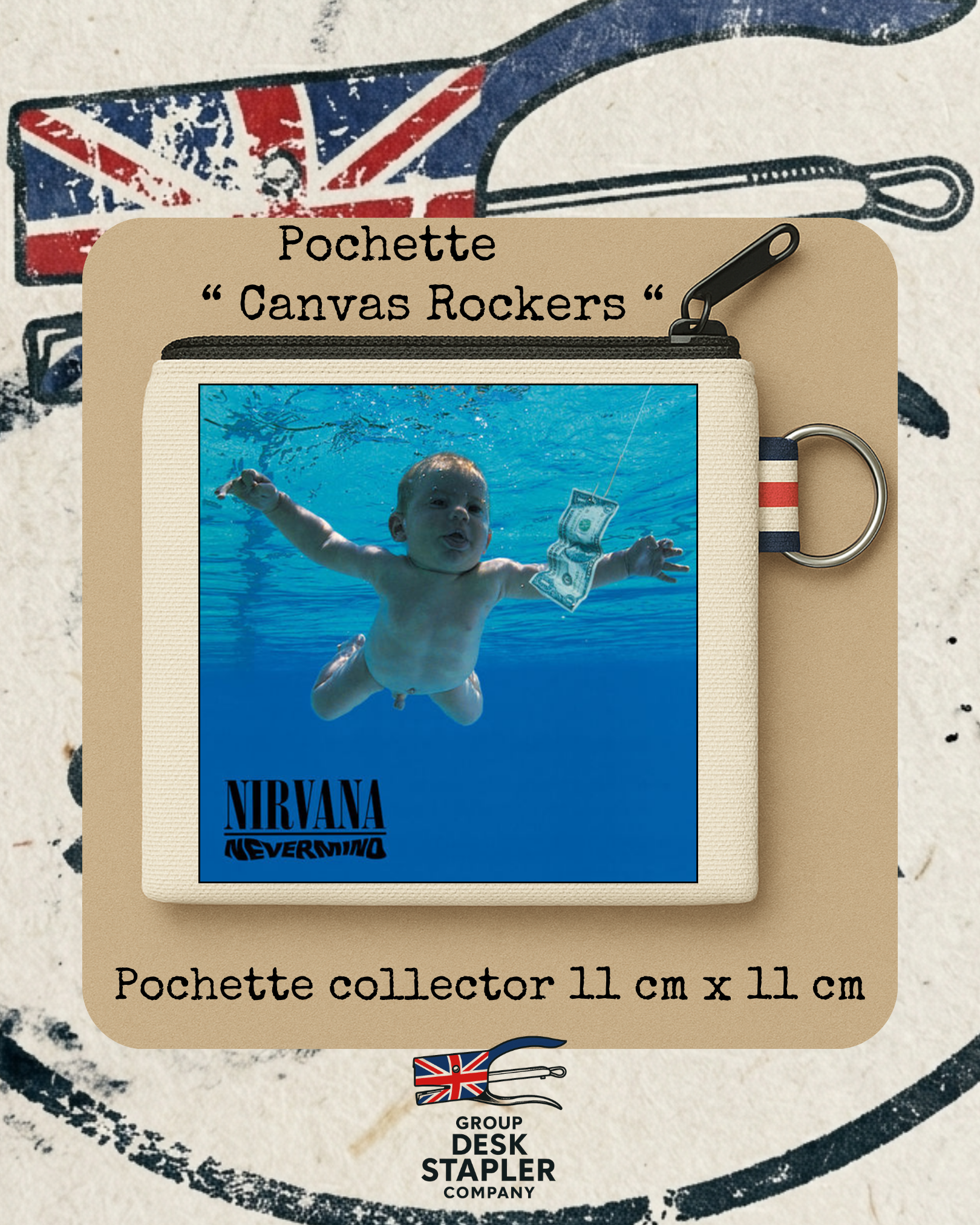 Nirvana "Canvas Rockers"