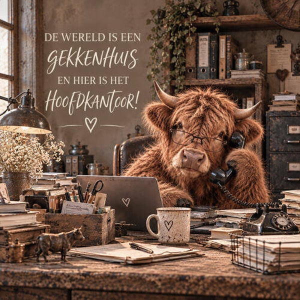 Houten muurbord nr. 126