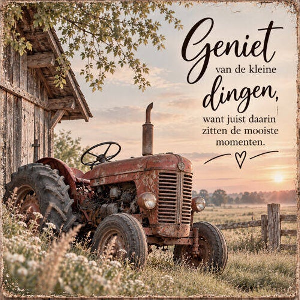 Houten muurbord nr. 142