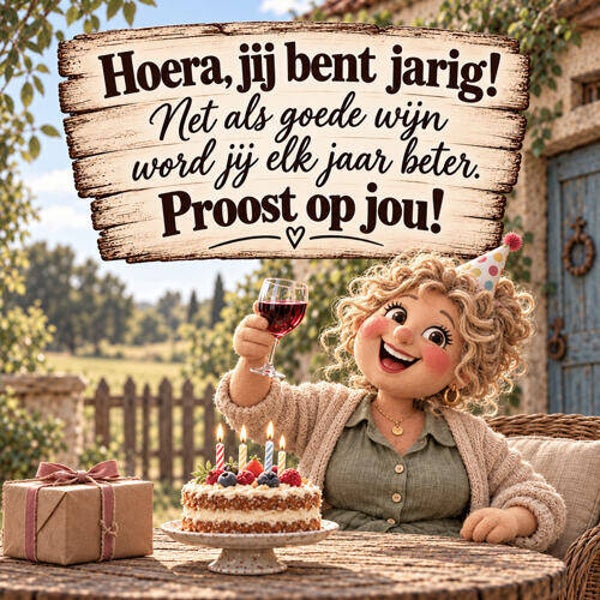 Houten muurbord nr. 199