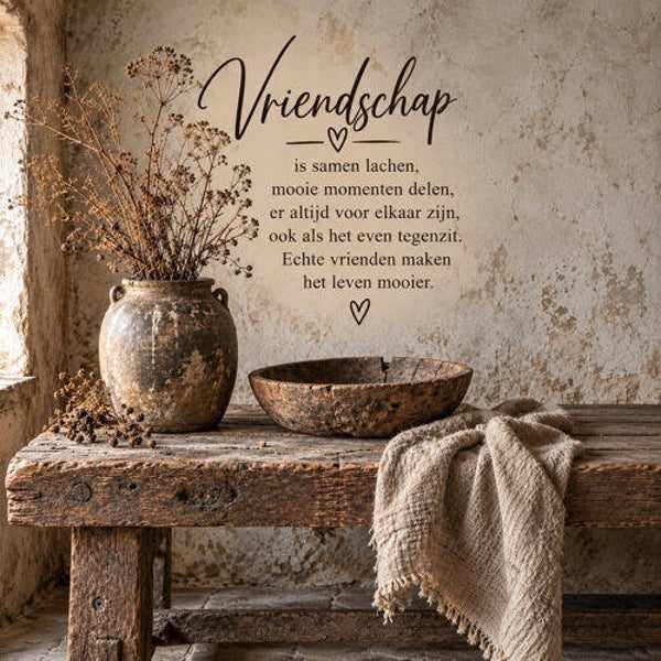 Houten muurbord nr. 201