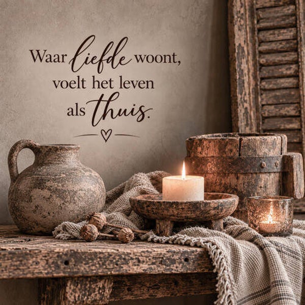 Houten muurbord nr. 280