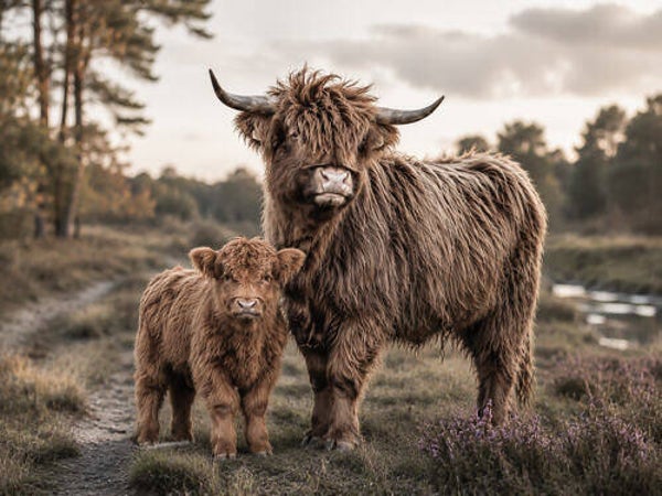 Placemat nr. 328 Hooglanders