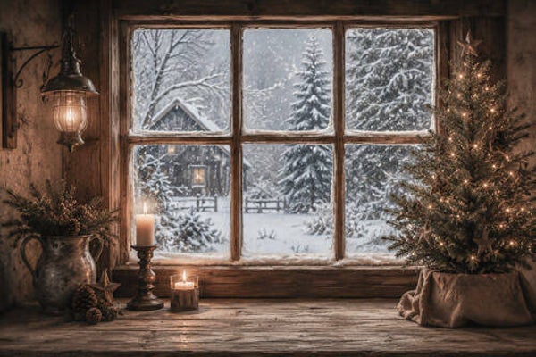 Placemat Kerst nr. 349 Nostalgie