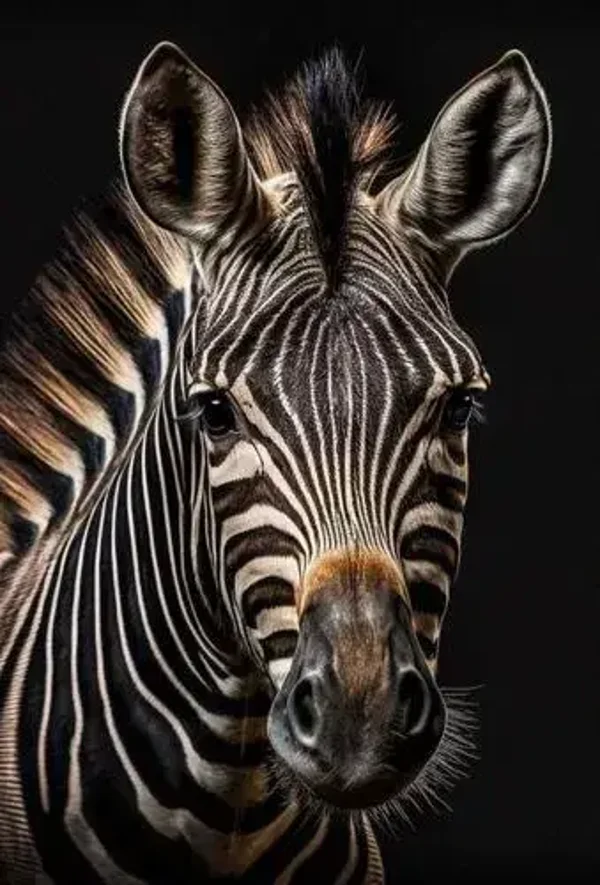 Wanddoek nr. 191 Zebra