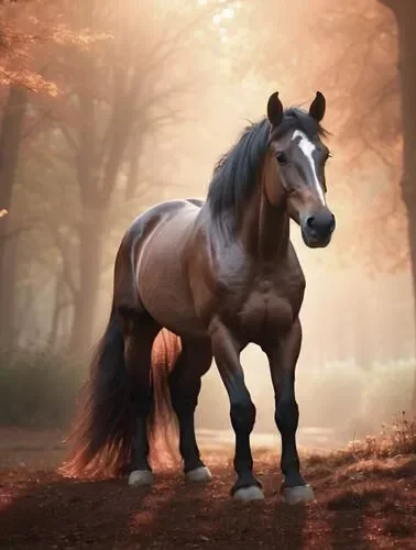Tuinposter nr. 369 paard