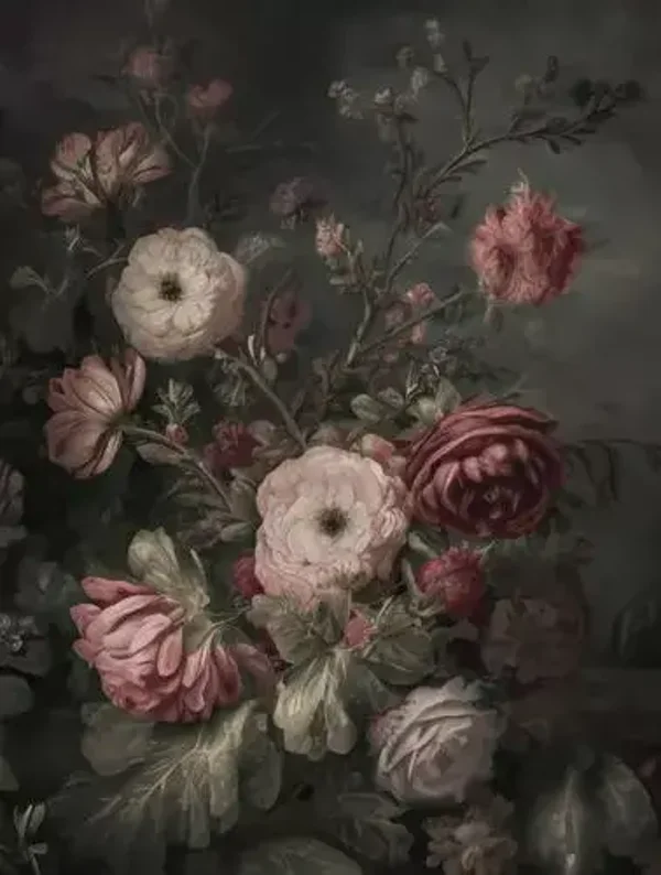 Wanddoek nr. 399 Bloemen