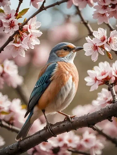Tuinposter nr. 437 Vogel