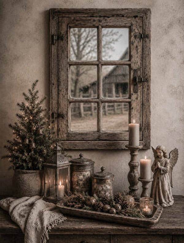 Tuinposter nr. 8 Kerst