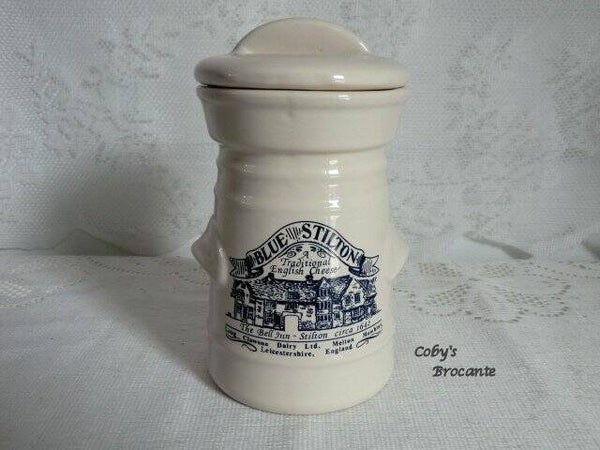 Engelse cheese Stilton jar, London Pottery