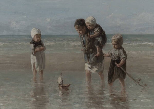 Decoboard XL kinderen van de zee