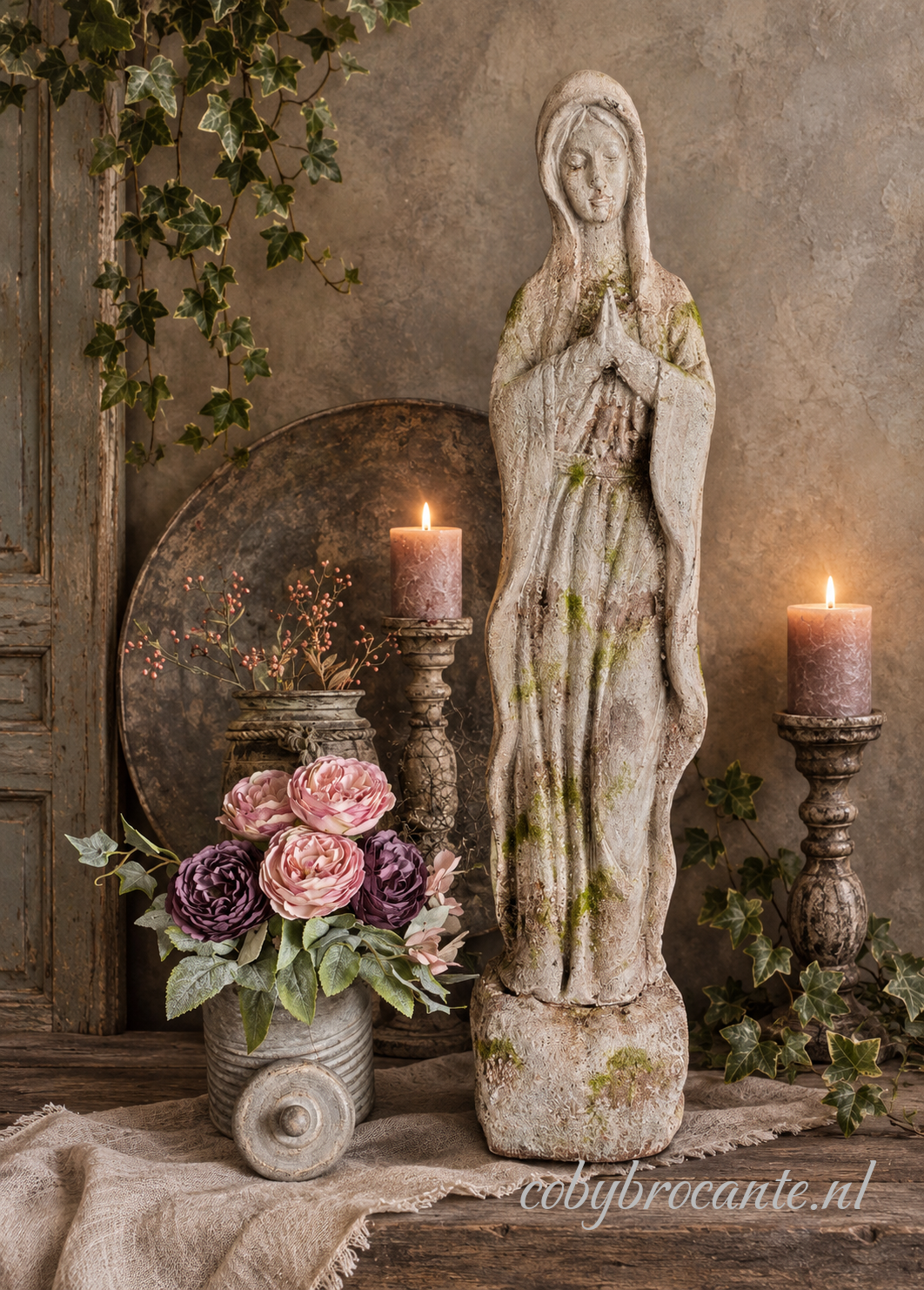 Clayre en Eef decoratief Mariabeeld