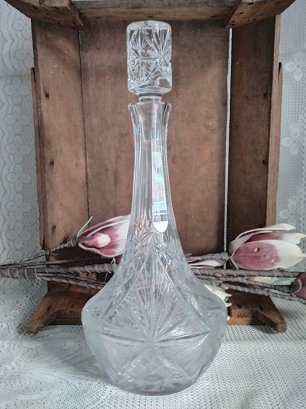 Prachtige kristallen karaf