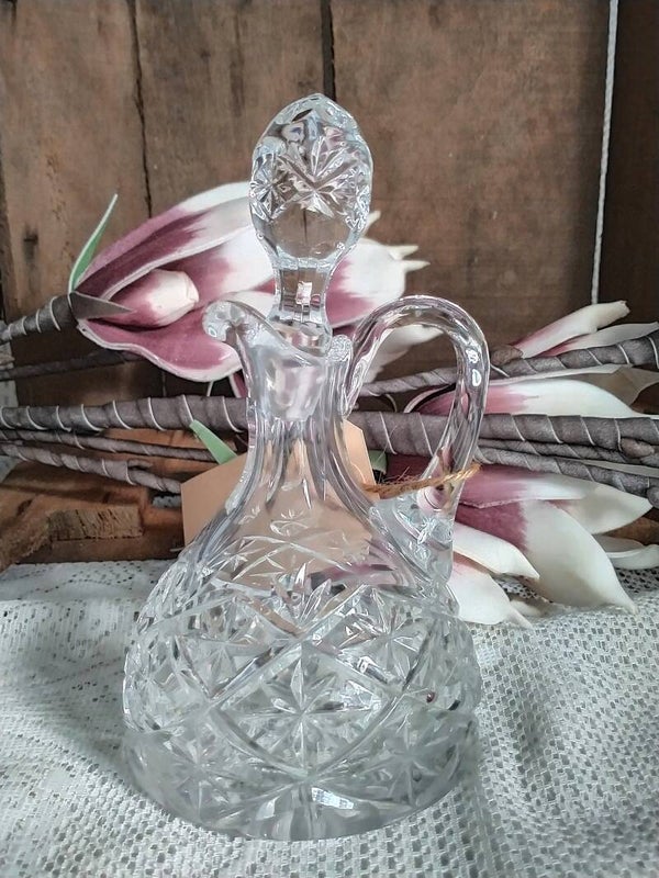 Kristallen olieflesje