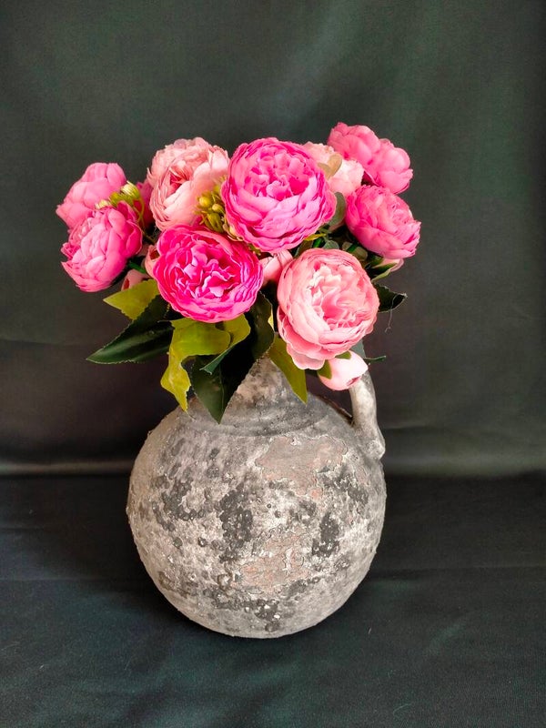 Boeket Peony pink, pioenrozen