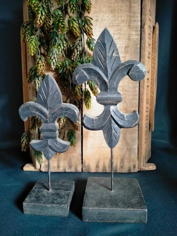 Franse lelie op voet