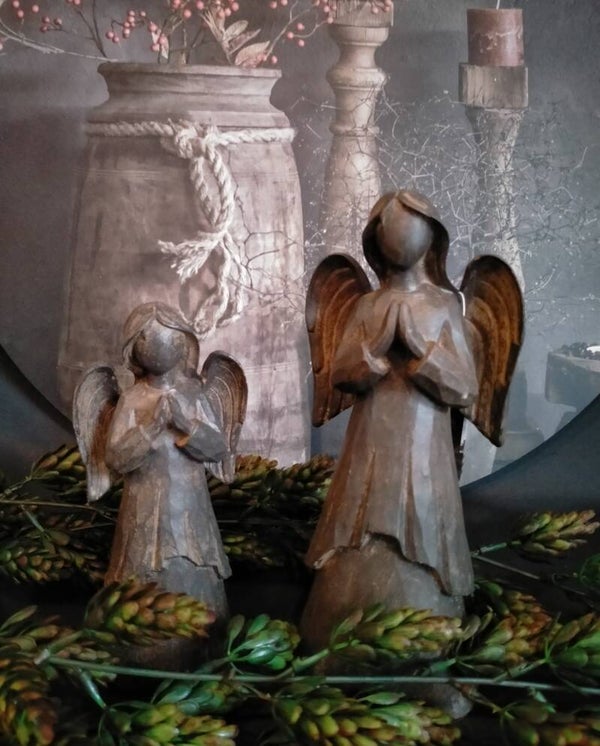 Engel staand houtlook