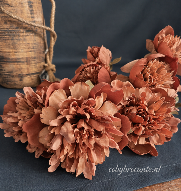 Countryfield Peony Burgundy roest