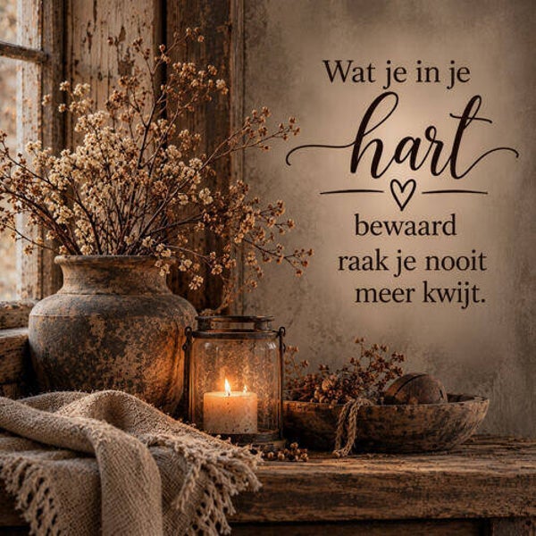 Houten muurbord nr. 101