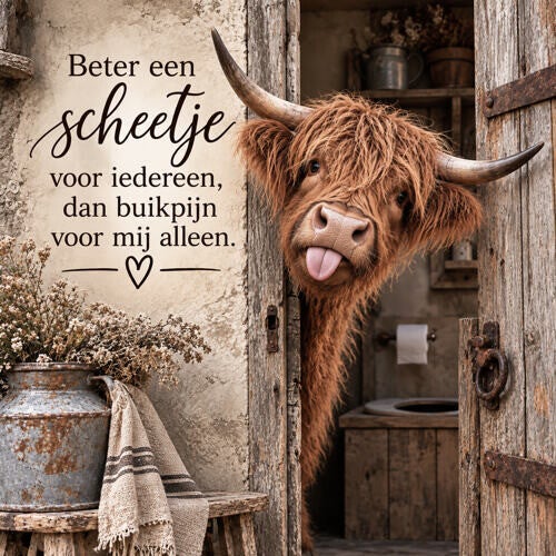 Houten wandbord nr. 29