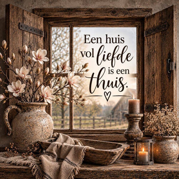 Houten muurbord nr. 69