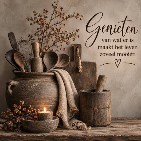 Houten muurbord nr. 73
