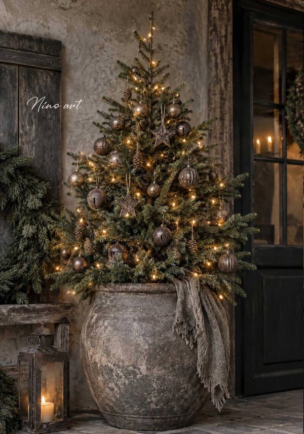 Winterposter Landelijke Kerst