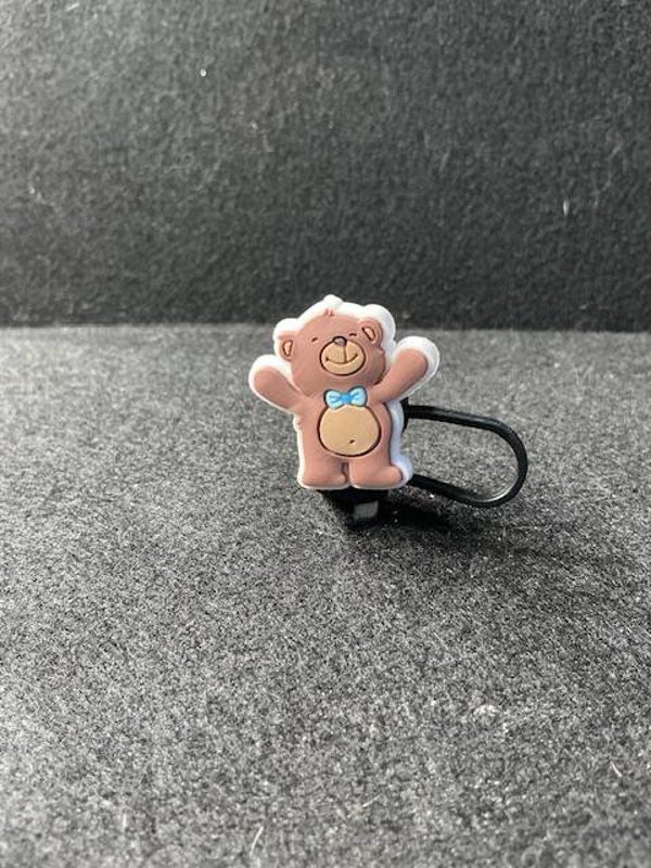 Teddy Bear - Straw Topper