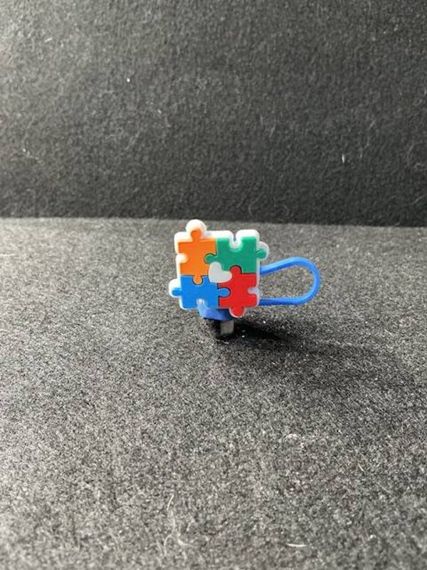 Autism Awareness- Straw Topper
