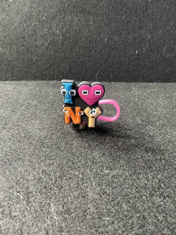 I Love NY - Straw Topper