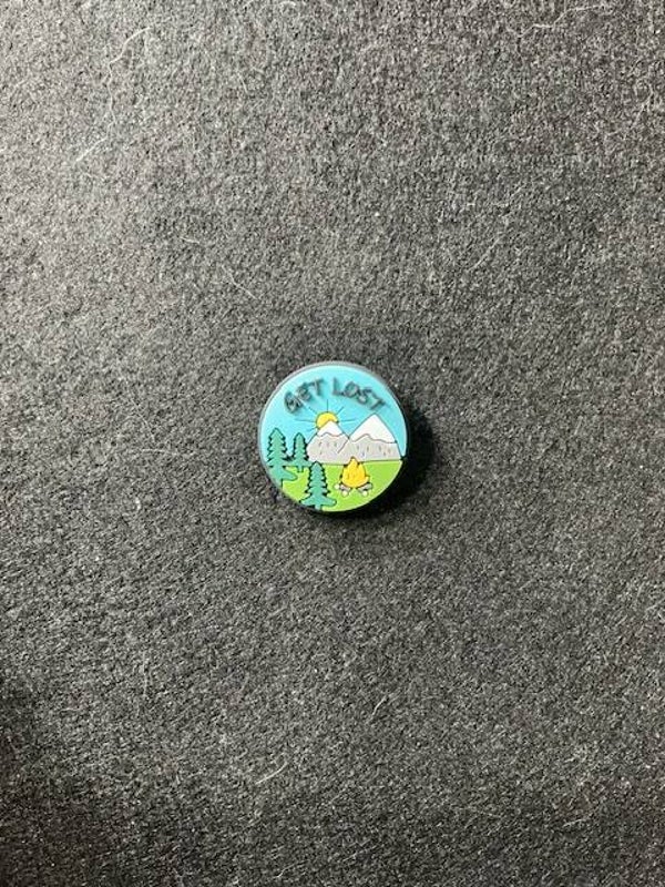 Get Lost - Hat Pin