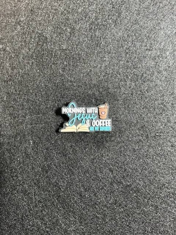 Jesus and coffee - Hat Pin