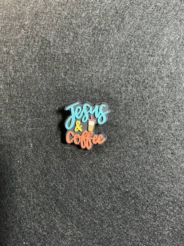 Jesus & Coffee - Hat Pin