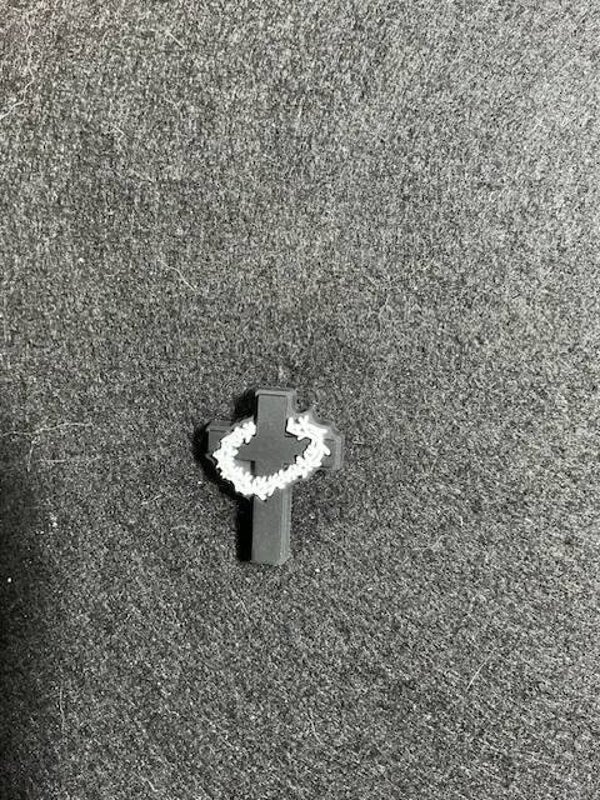 Cross W/crown of thorns - Hat Pin