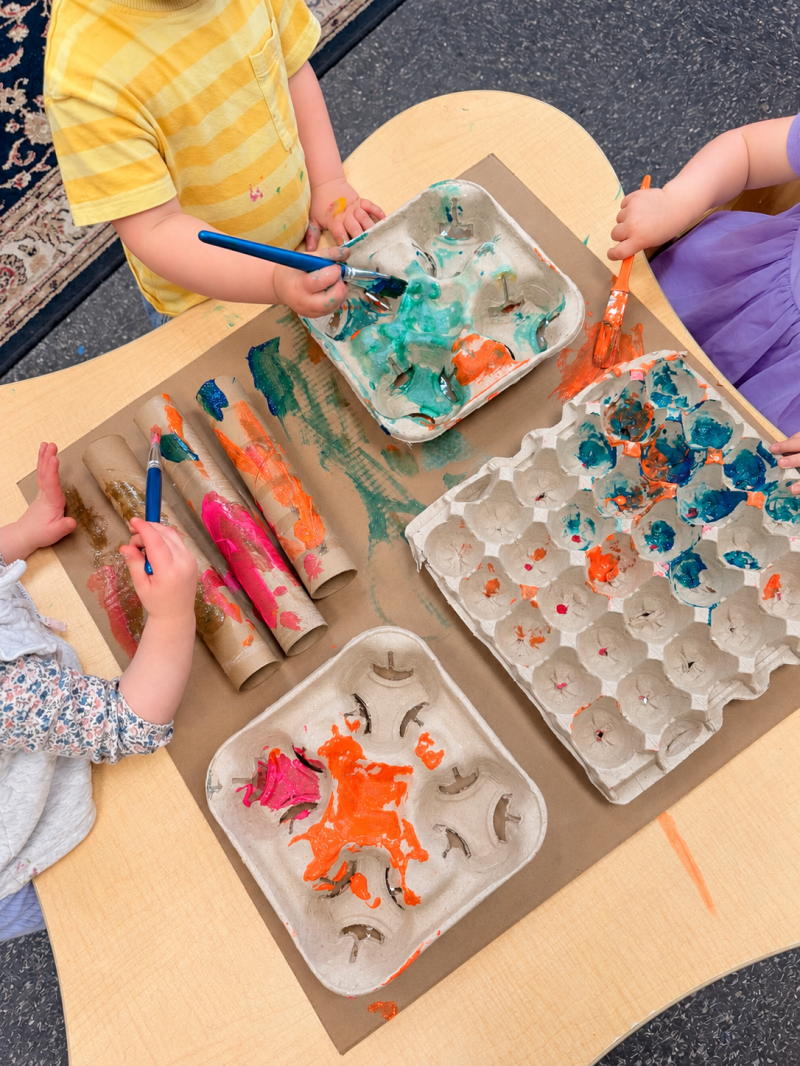 Recycled Art - Children's Tempura Collaborative