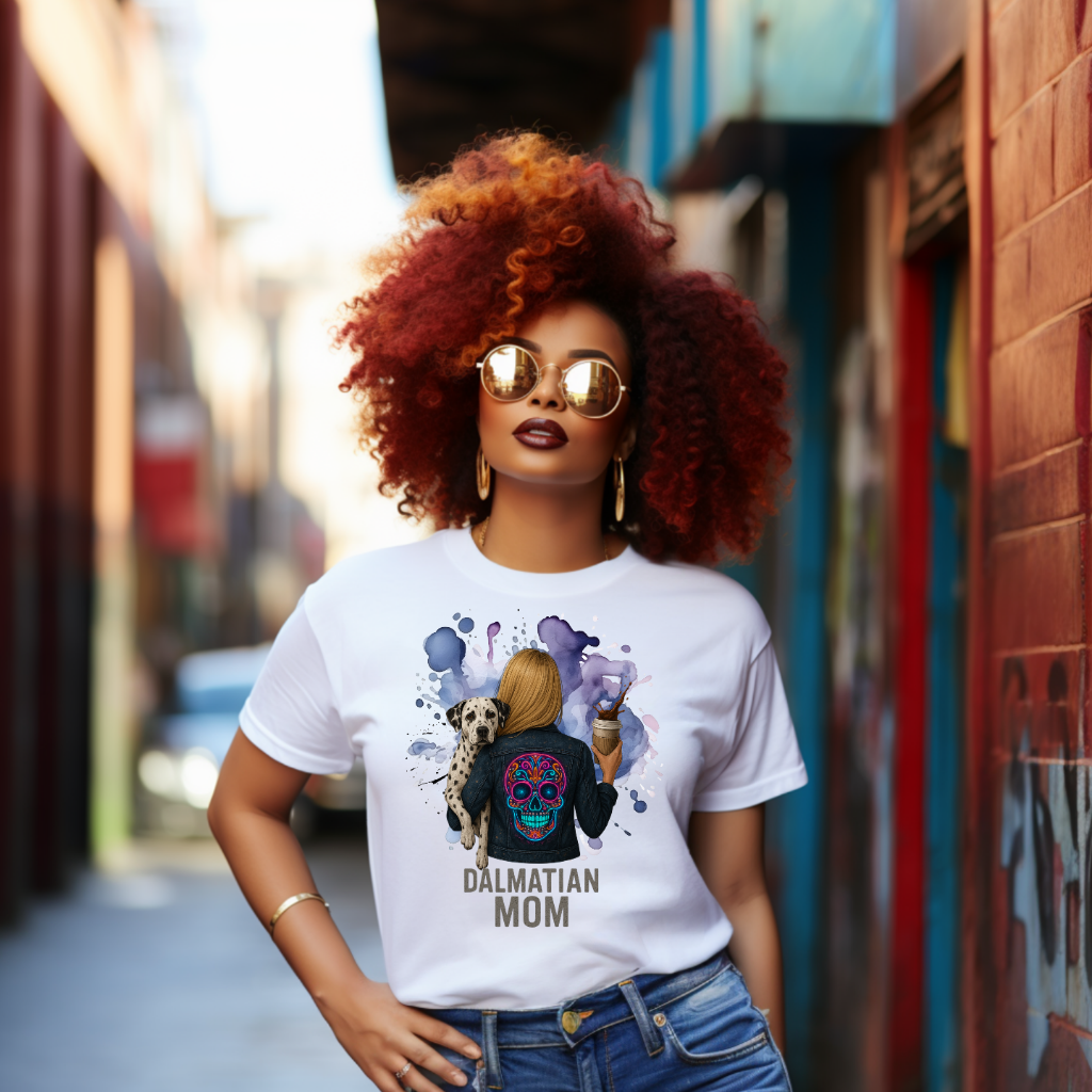 Dalmatian mom