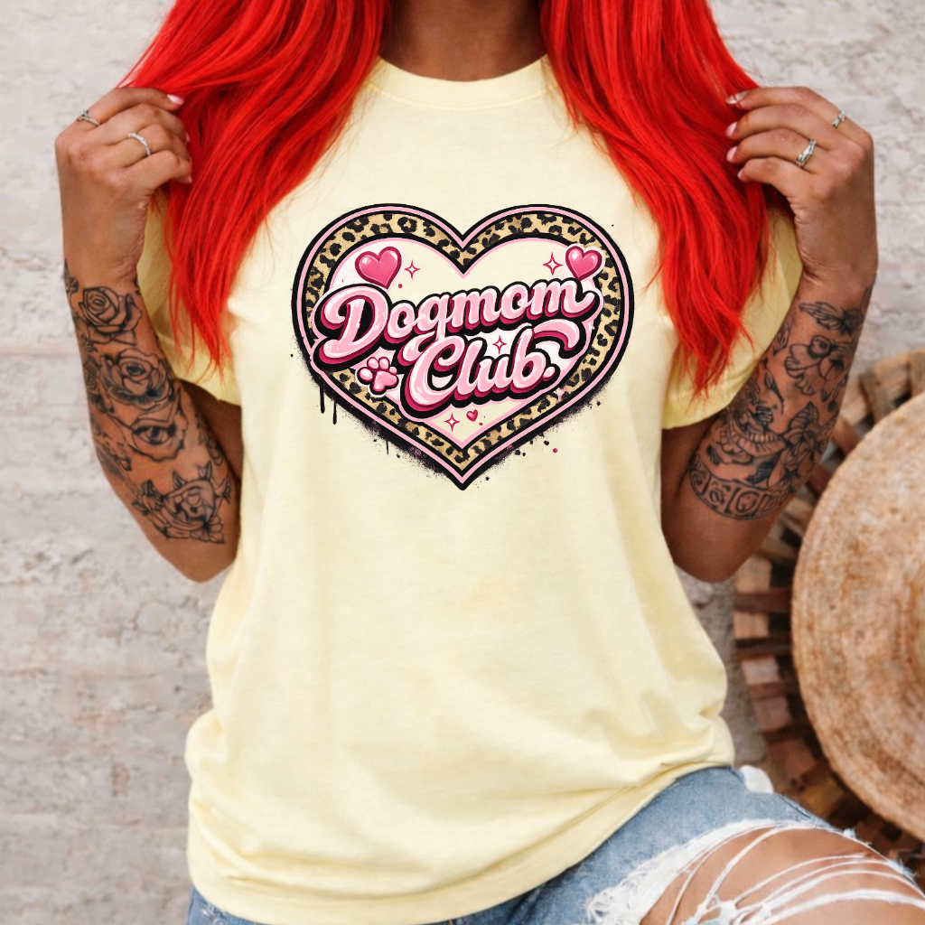 Dogmom club heart