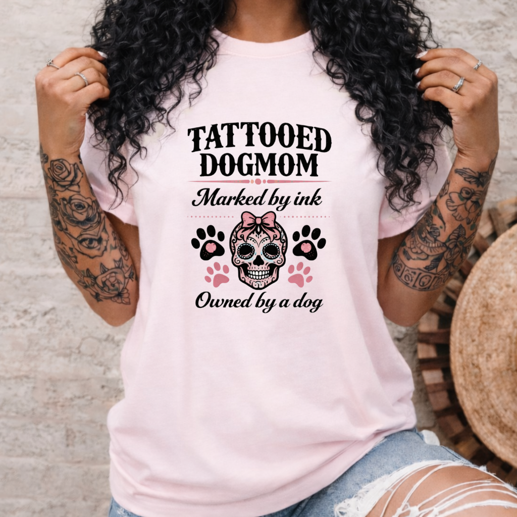 Tattooed dogmom,  owned..
