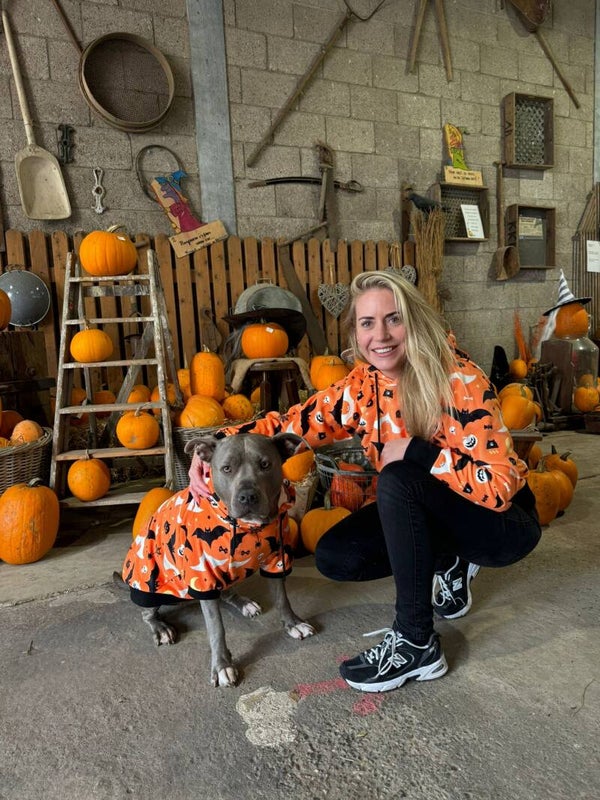 Halloween Human Hoodie - Orange