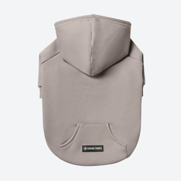 Essentiële hoodie voor honden - Klei