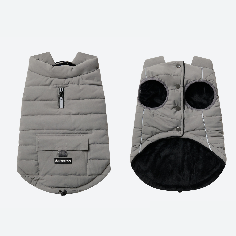 WarmShield waterbestendige jas - Grijs