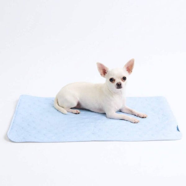 Frostcore™ Koelmat - Hartjesblauw