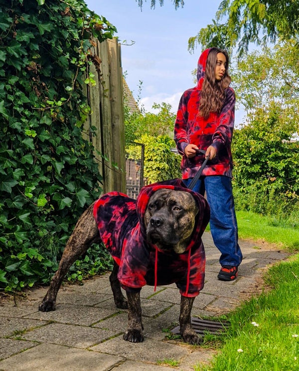 Red & Black hoodie