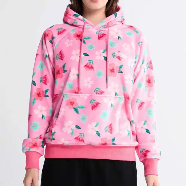 Spark Paws official human hoodie - Pink Blossom