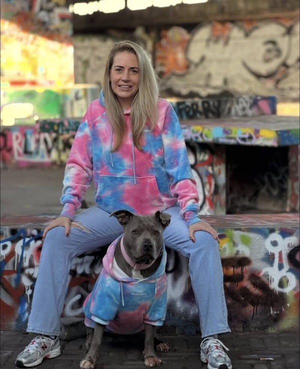 Spark Paws official human hoodie - Velvet Snow Cone
